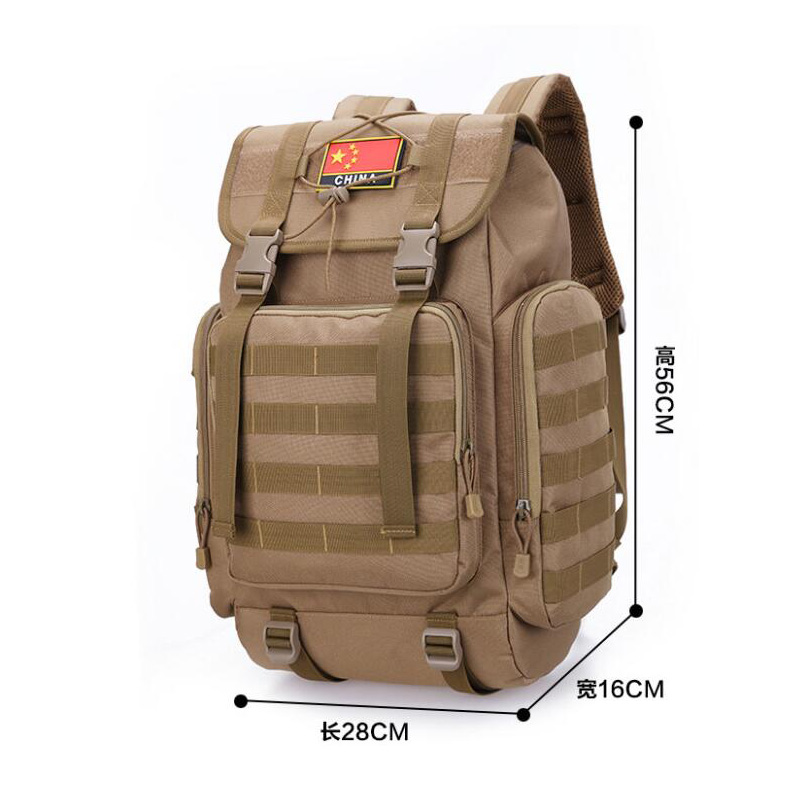 Moški nahrbtniki velike zmogljivosti, vojaški taktični pohodniški razširljiv 45L nahrbtnik (6)