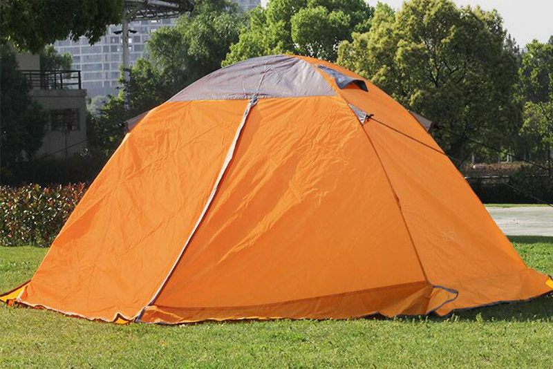 Tente coupe-vent imperméable de camping professionnel en plein air 24 personnes avec poteau en aluminium (6)