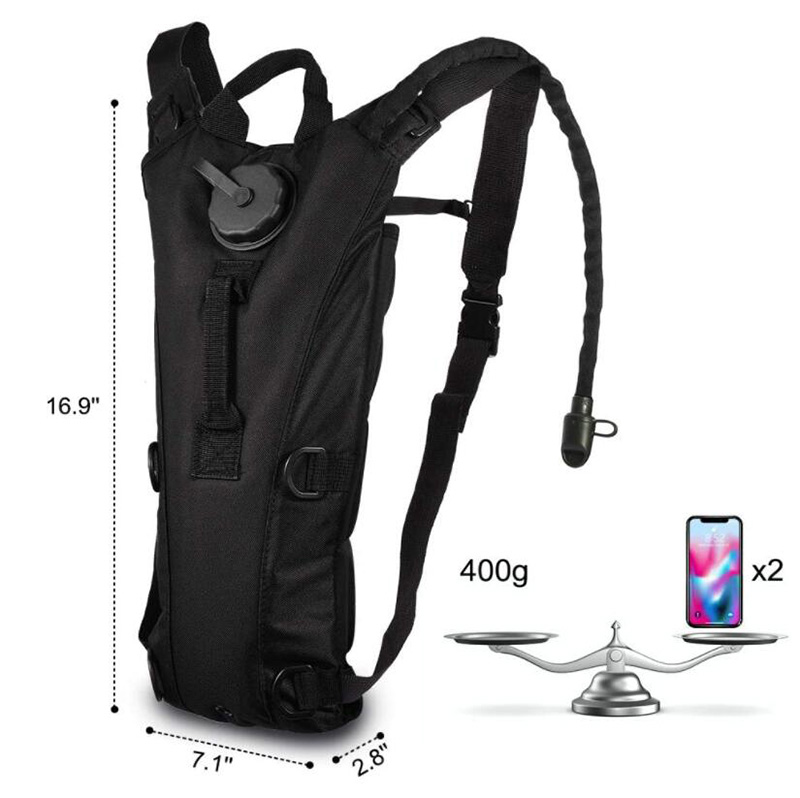 Hydration Pack with 3L Bladder Water Bag (8)